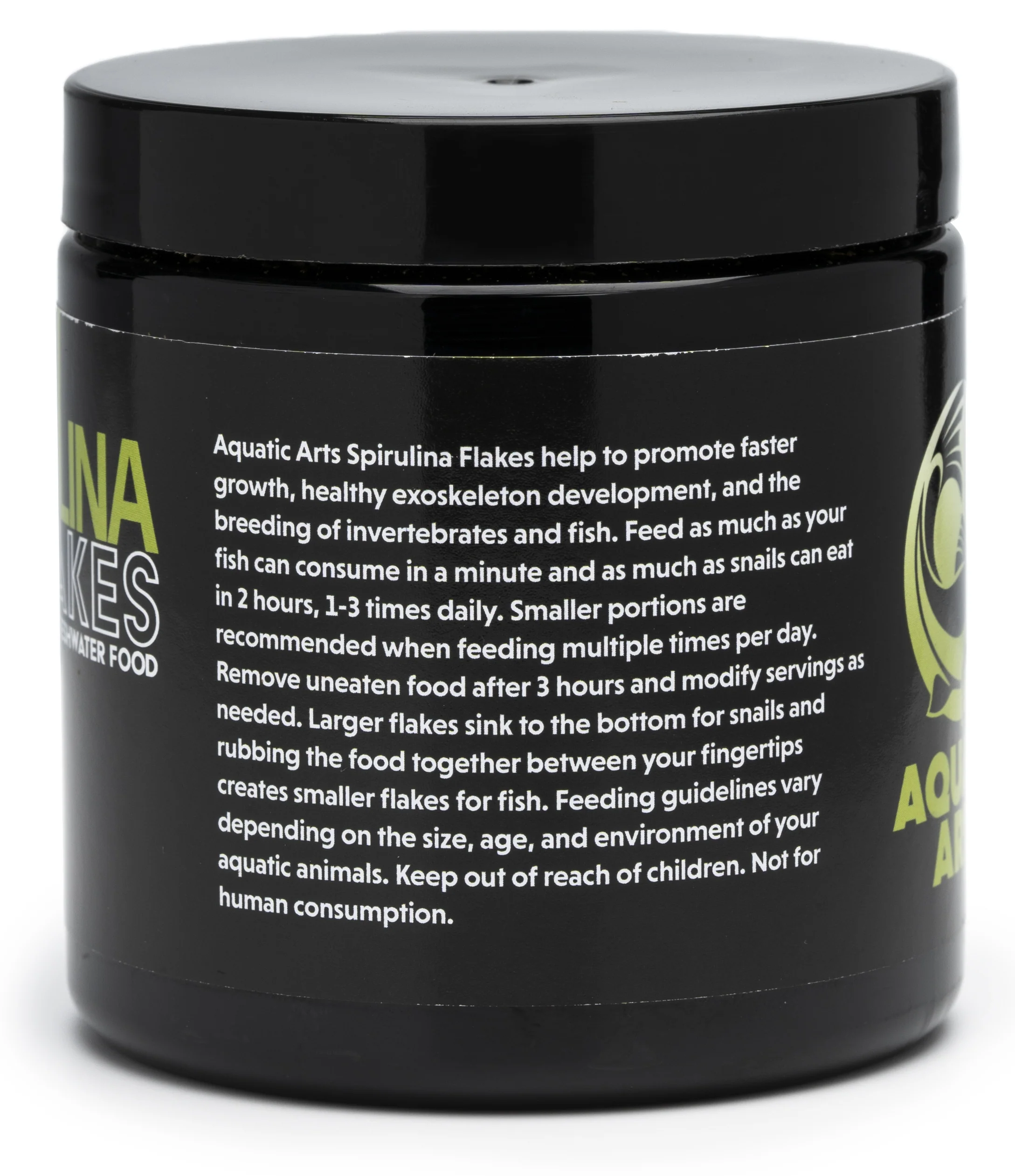 Aquatic Arts Spirulina Flakes Premium Freshwater Food (1 -2oz.) - Nestor' Aquariums & Pets