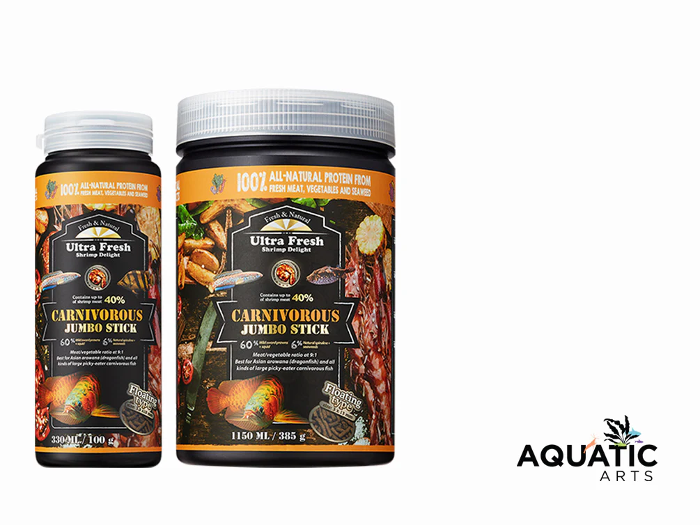 Ultra Fresh Carnivorous Sticks – Shrimp Delight Formula - Nestor' Aquariums & Pets