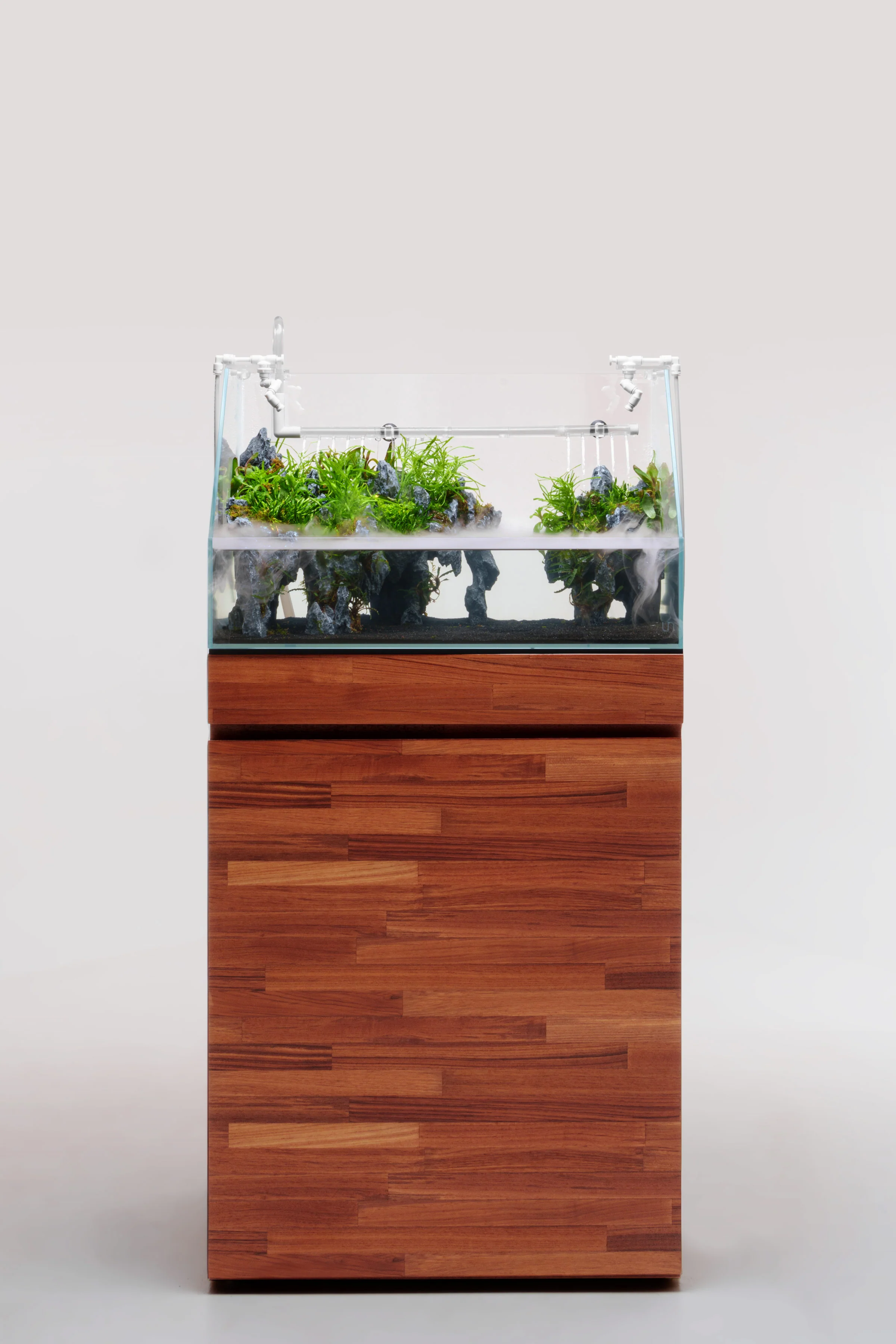 Ultum Nature Systems Aquarium Tank & Stand Bundle - Natural Wood Grain - Nestor' Aquariums & Pets