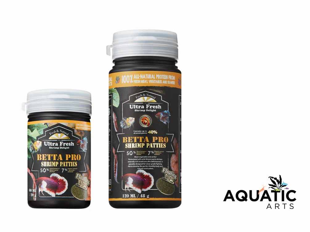 Ultra Fresh Betta Pro Shrimp Patties - Shrimp Delight - Nestor' Aquariums & Pets