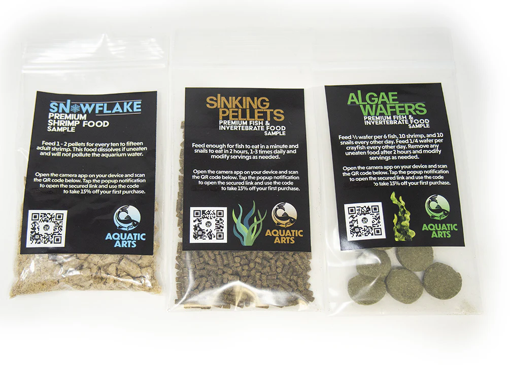 Aquatic Arts Starter Crayfish Food Pack - Nestor' Aquariums & Pets