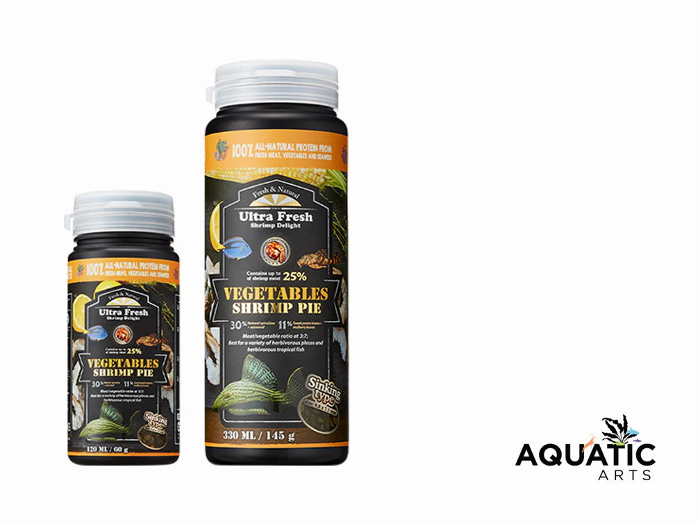 Ultra Fresh Vegetables Shrimp Pie – Shrimp Delight Formula - Nestor' Aquariums & Pets