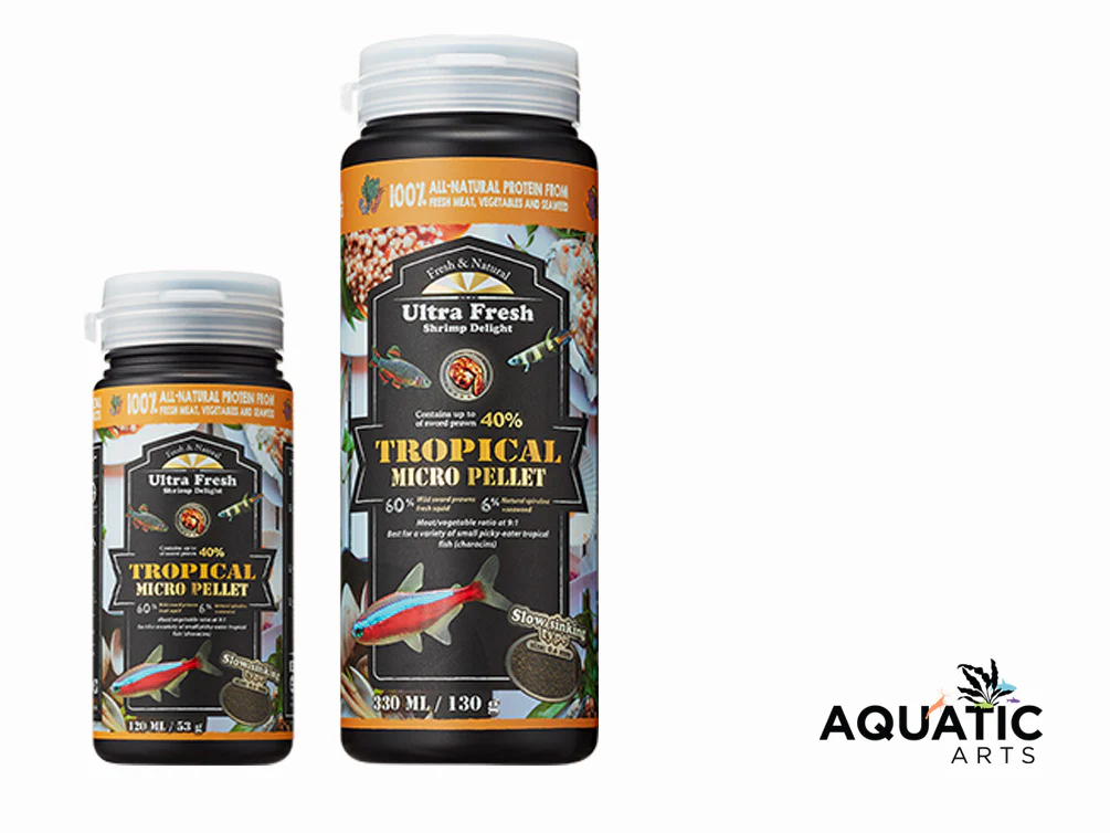 Ultra Fresh Tropical Micro Pellets – Shrimp Delight Formula - Nestor' Aquariums & Pets