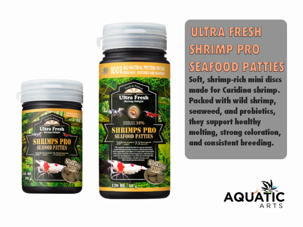 Ultra Fresh Shrimp Pro – Seafood Patties - Nestor' Aquariums & Pets