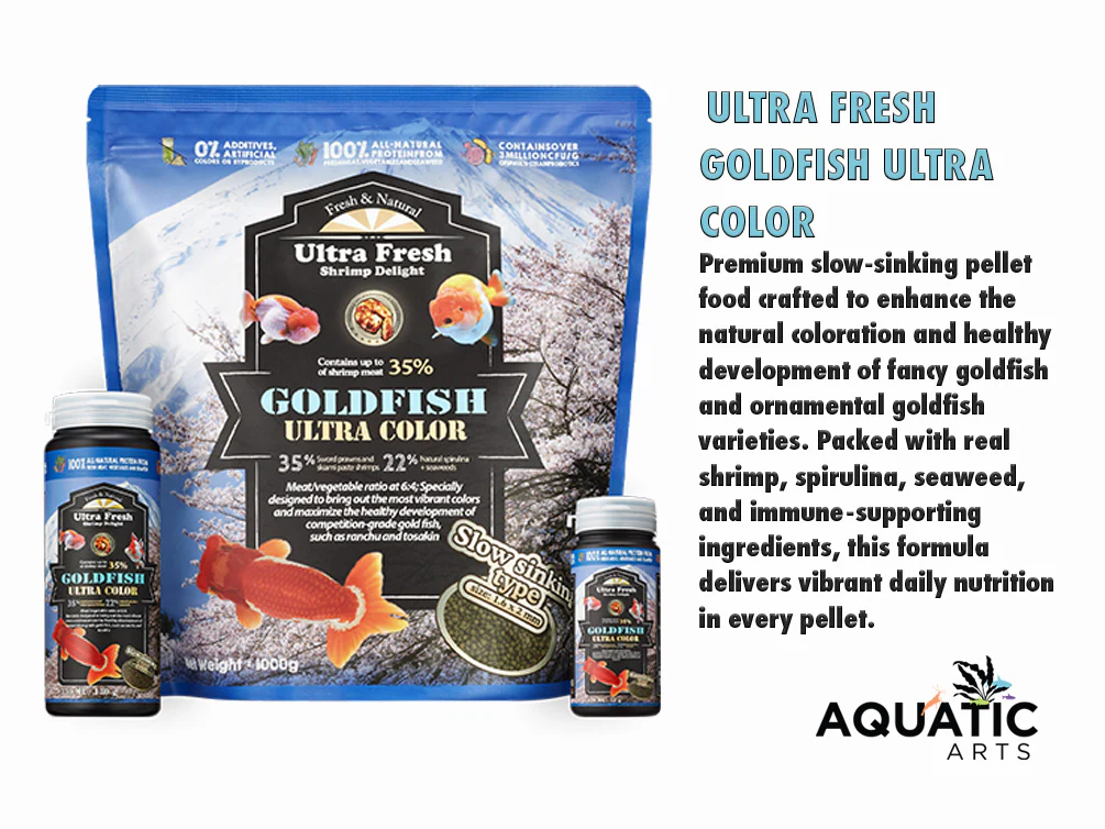 Ultra Fresh Goldfish Ultra Color Premium Goldfish Food - Nestor' Aquariums & Pets