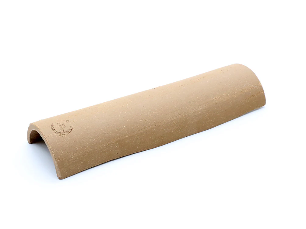 Ceramic Half Hiding Tube - Nestor' Aquariums & Pets