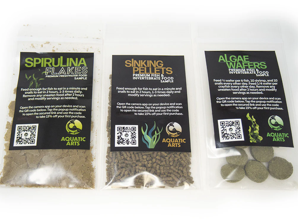 Aquatic Arts Starter Snail Food Pack - Nestor' Aquariums & Pets
