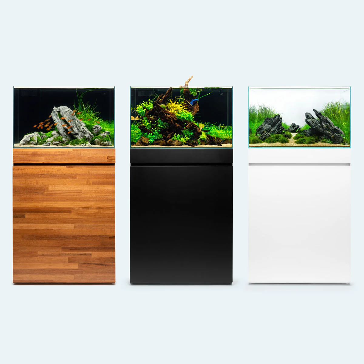 Ultum Nature Systems Aquarium Tank & Stand Bundle - Piano White - Nestor' Aquariums & Pets