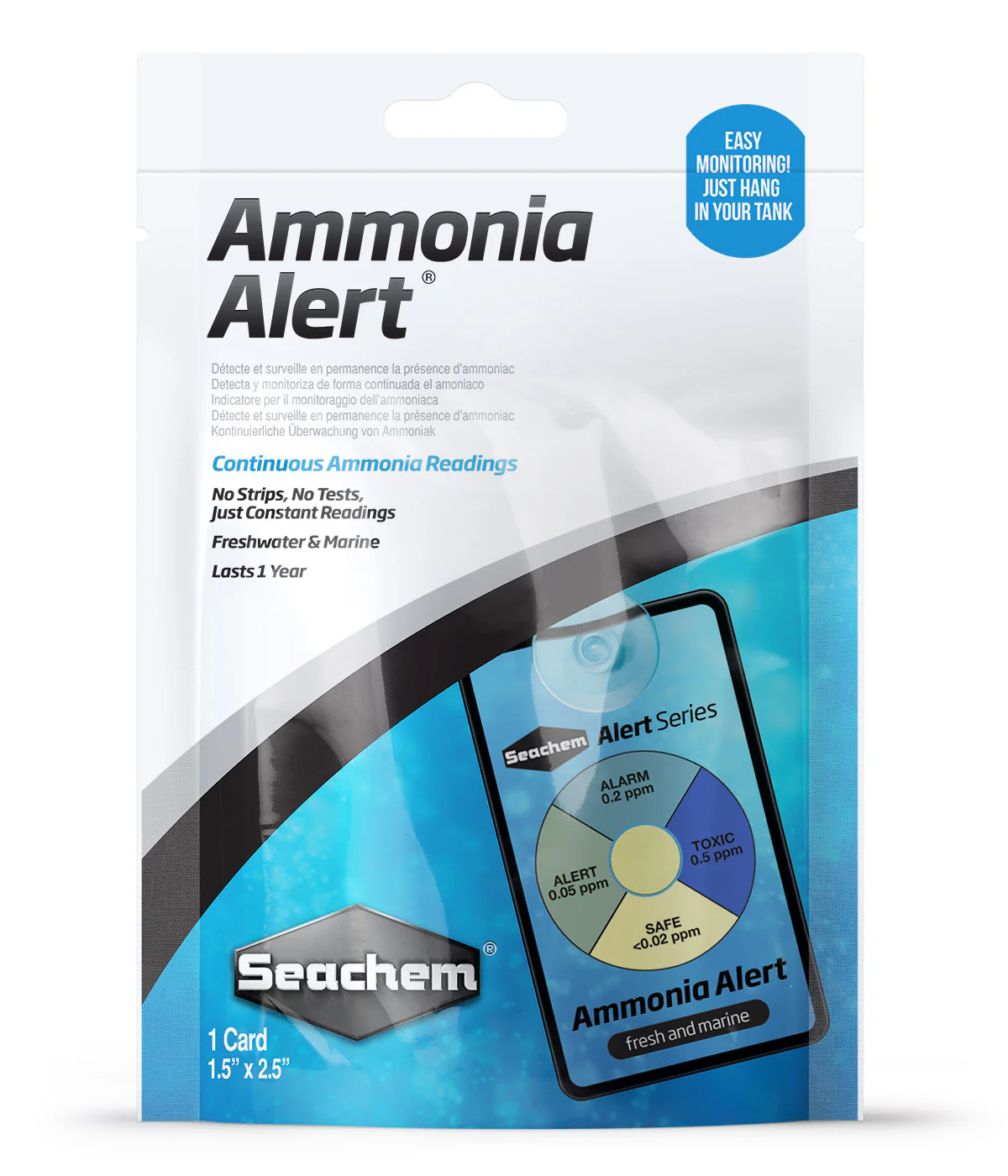 Seachem Ammonia Alert - Nestor' Aquariums & Pets