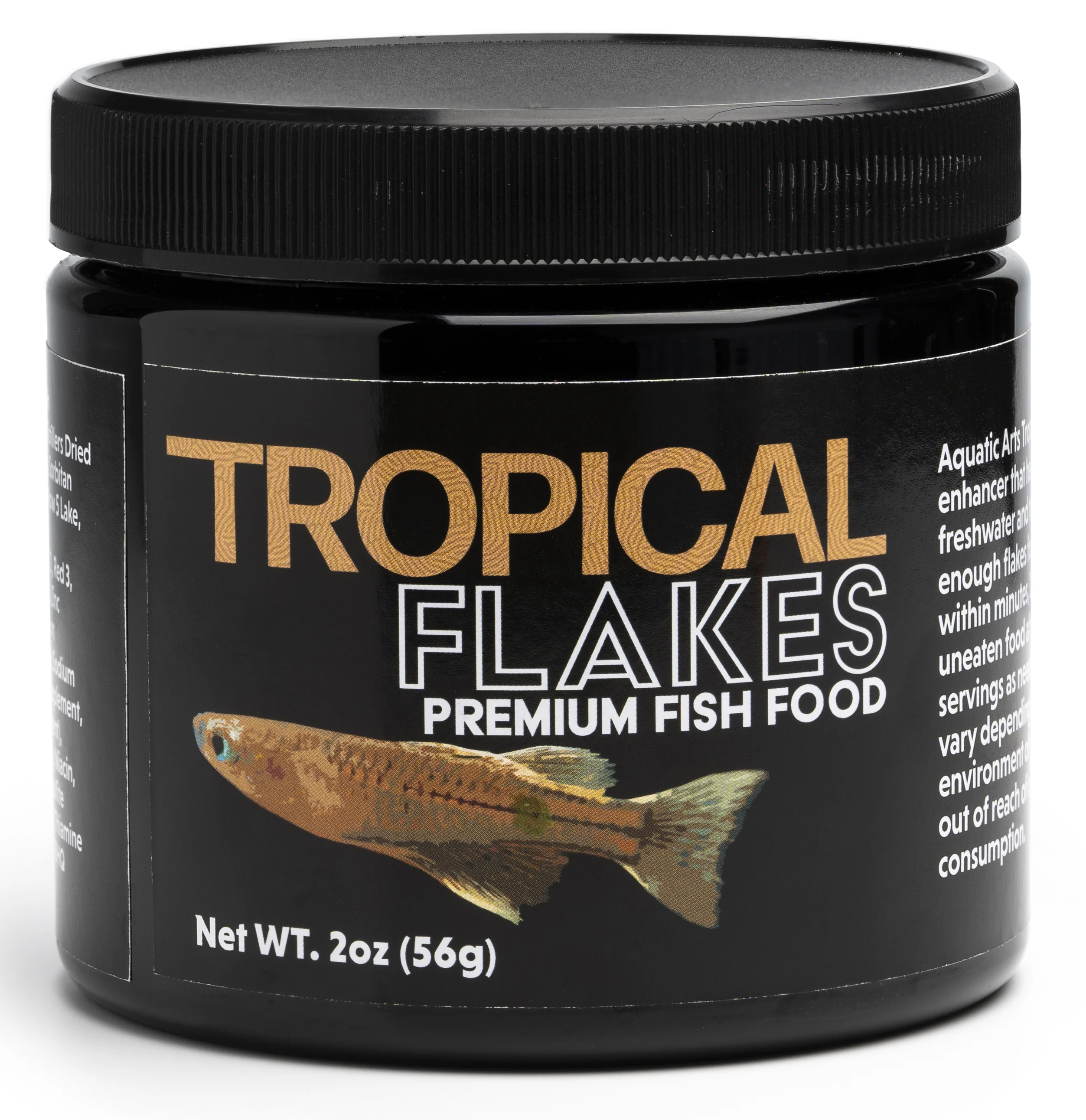 Aquatic Arts Tropical Flakes Premium Fish Food (1-2oz.) - Nestor' Aquariums & Pets