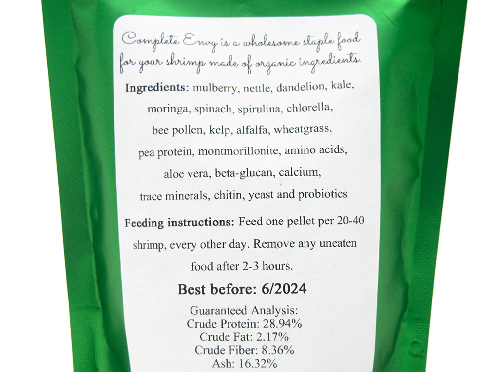 Shrimp Envy - Complete Envy Shrimp Food - Nestor' Aquariums & Pets
