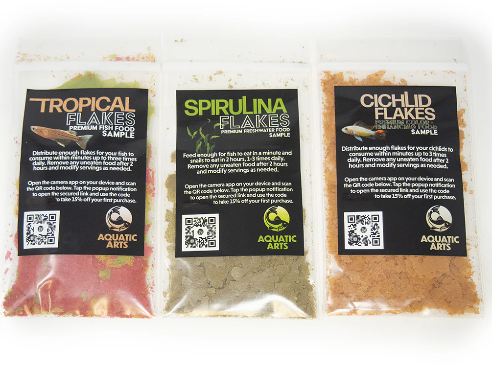 Aquatic Arts Starter Fish Food Pack - Nestor' Aquariums & Pets