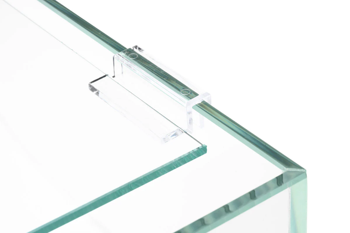 UNS Standard Tank Glass Lid With Clear Clips - Nestor' Aquariums & Pets