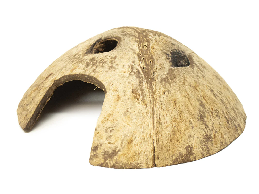 Coconut Shell Cave Hut - Nestor' Aquariums & Pets