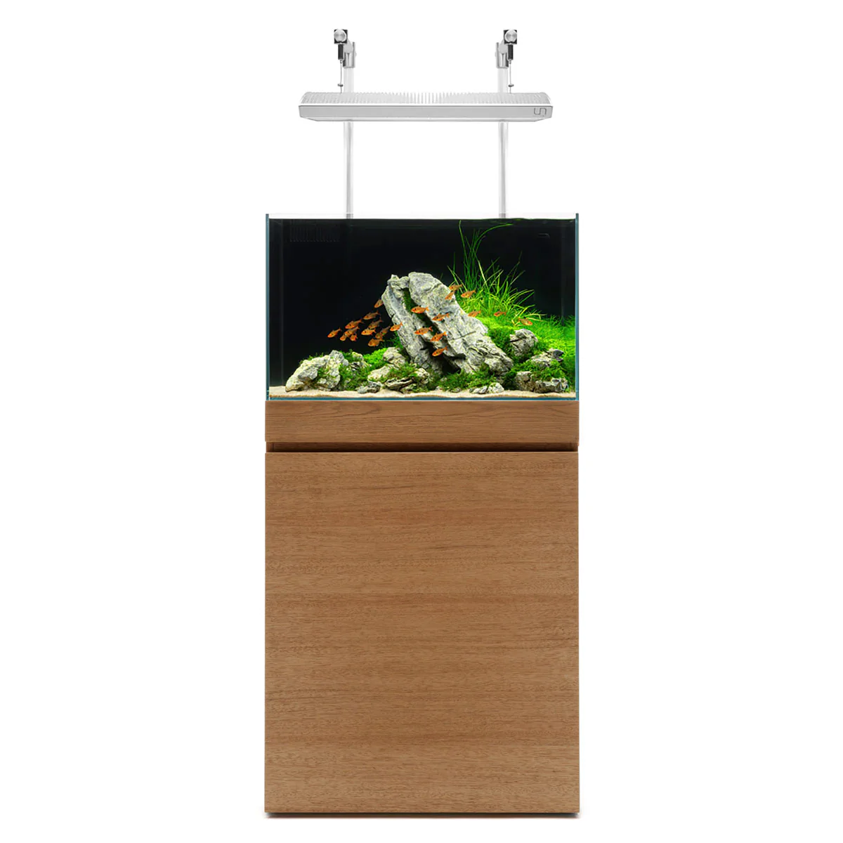 Ultum Nature Systems Aquarium Tank & Stand Bundle - Oak - Nestor' Aquariums & Pets