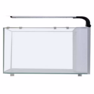 JBJ Aquarium - Desktop 6 Gallon Curved Glass Peninsula with Lyra 7 Watt LED - Nestor' Aquariums & Pets